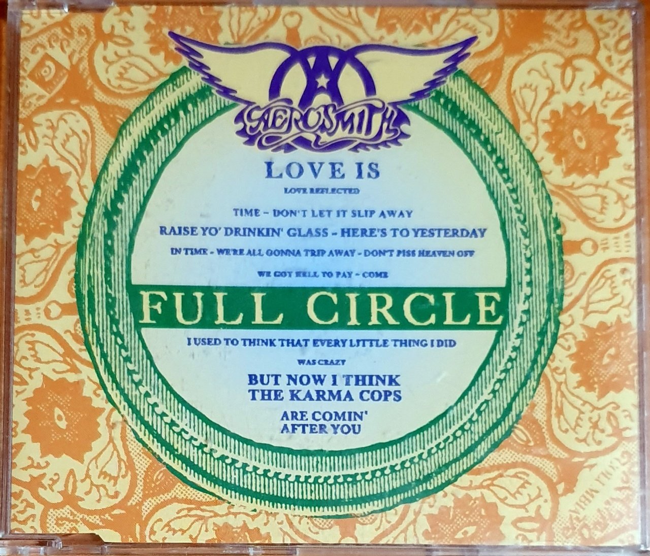 AEROSMITH - FULL CIRCLE (1998) - CD COLUMBIA PROMO SINGLE 2.EL