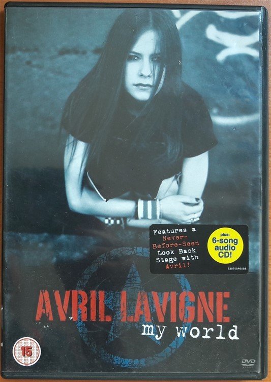 AVRIL LAVIGNE - MY WORLD (2003) - DVD+CD 2.EL