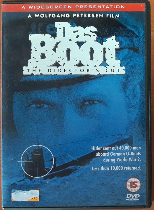 Das BOOT - DENİZ ALTI - HERBERT GRÖNEMEYER - WOLFGANG PETERSEN - DVD 2.EL
