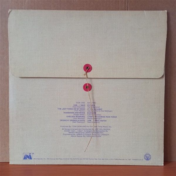 NEIL DIAMOND – STONES (1971) - LP 2.EL PLAK
