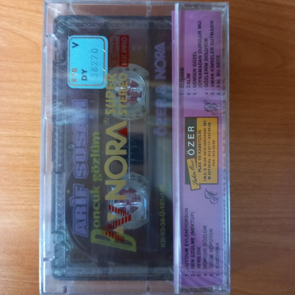 ARİF SUSAM - BONCUK GÖZLÜM (1993) - KASET SIFIR