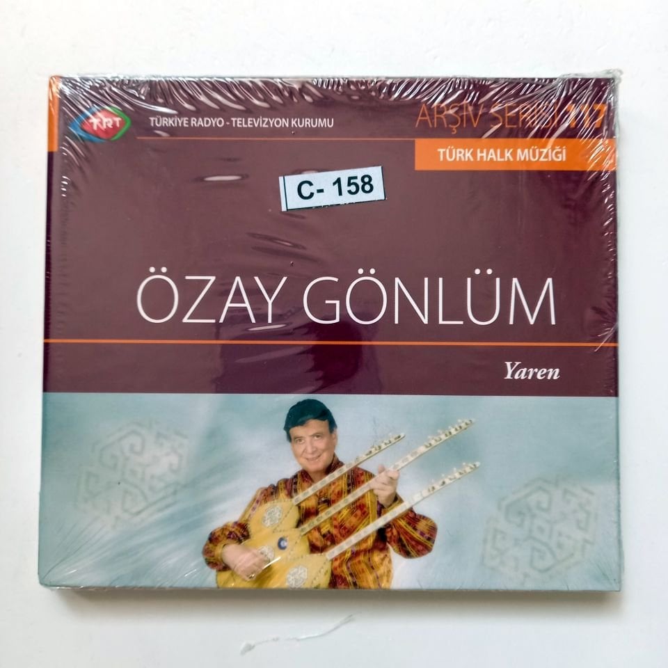 ÖZAY GÖNLÜM - YAREN / TÜRK HALK MÜZİĞİ / TRT ARŞİV SERİSİ 117 - CD SIFIR