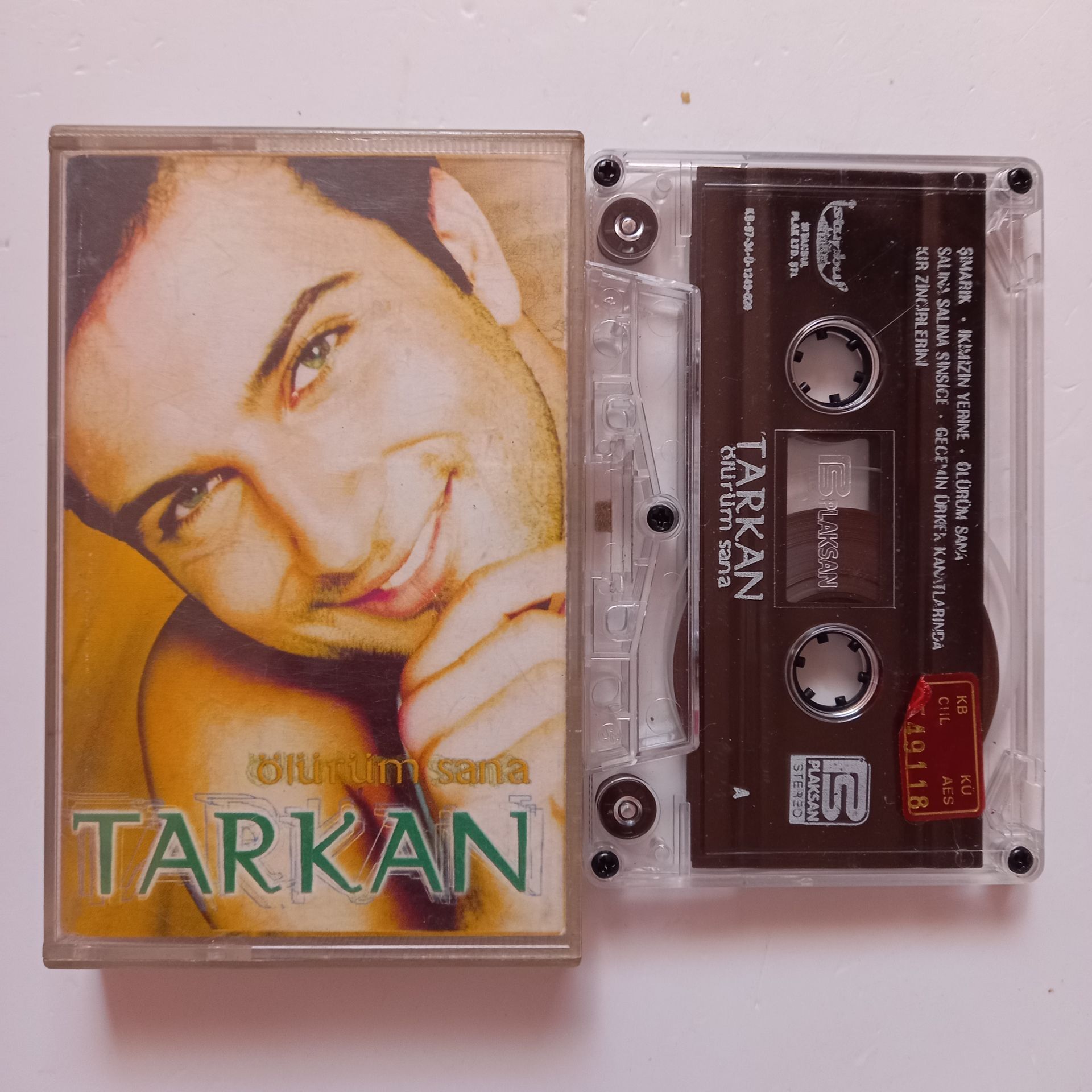 TARKAN - ÖLÜRÜM SANA (1997) - KASET 2.EL