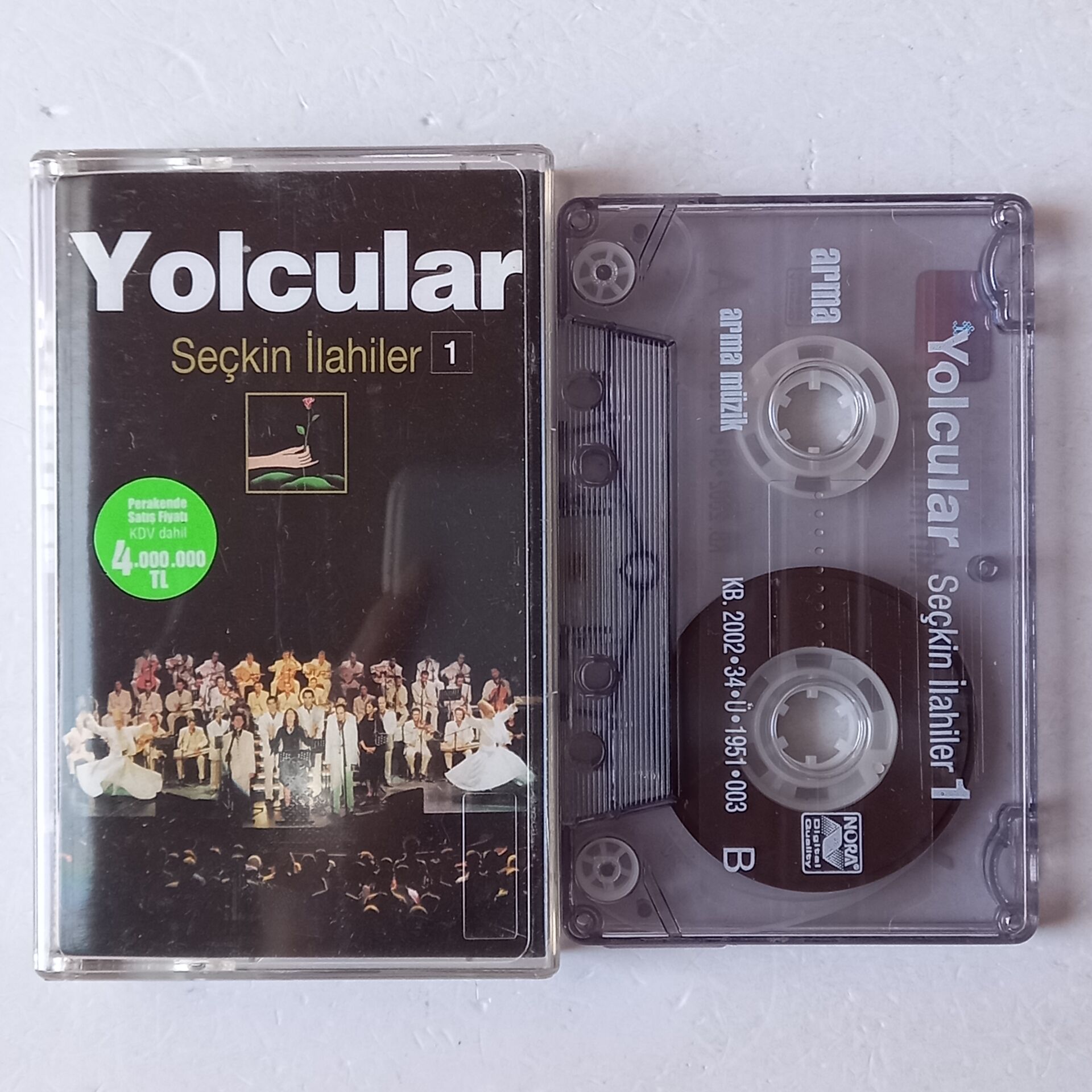 YOLCULAR SEÇKİN İLAHİLER 1 (2002) - KASET 2.EL