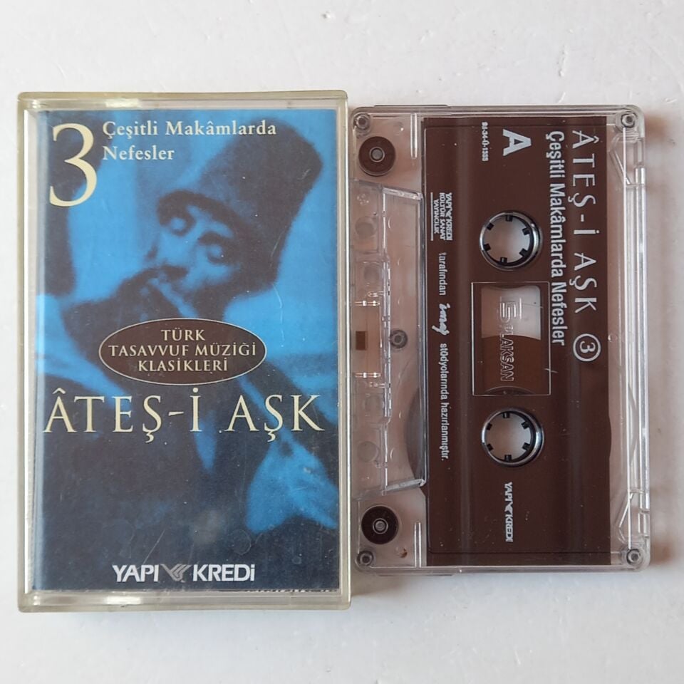 TÜRK TASAVVUF MÜZİĞİ KLASİKLERİ 3 / ÇEŞİTLİ MAKAMLARDA NEFESLER (1998) - KASET 2.EL