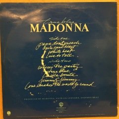 MADONNA - TRUE BLUE 1986 YERLİ BASKI