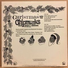 CHRISTMAS WITH THE CHIPMUNKS ALVIN SIMONE & THEODORE 2.EL PLAK