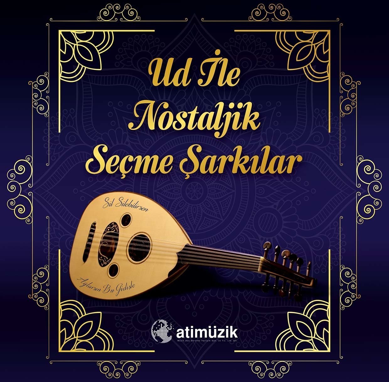 UD İLE NOSTALJİK SEÇME ŞARKILAR - HÜDAİ AKSU - LP SIFIR