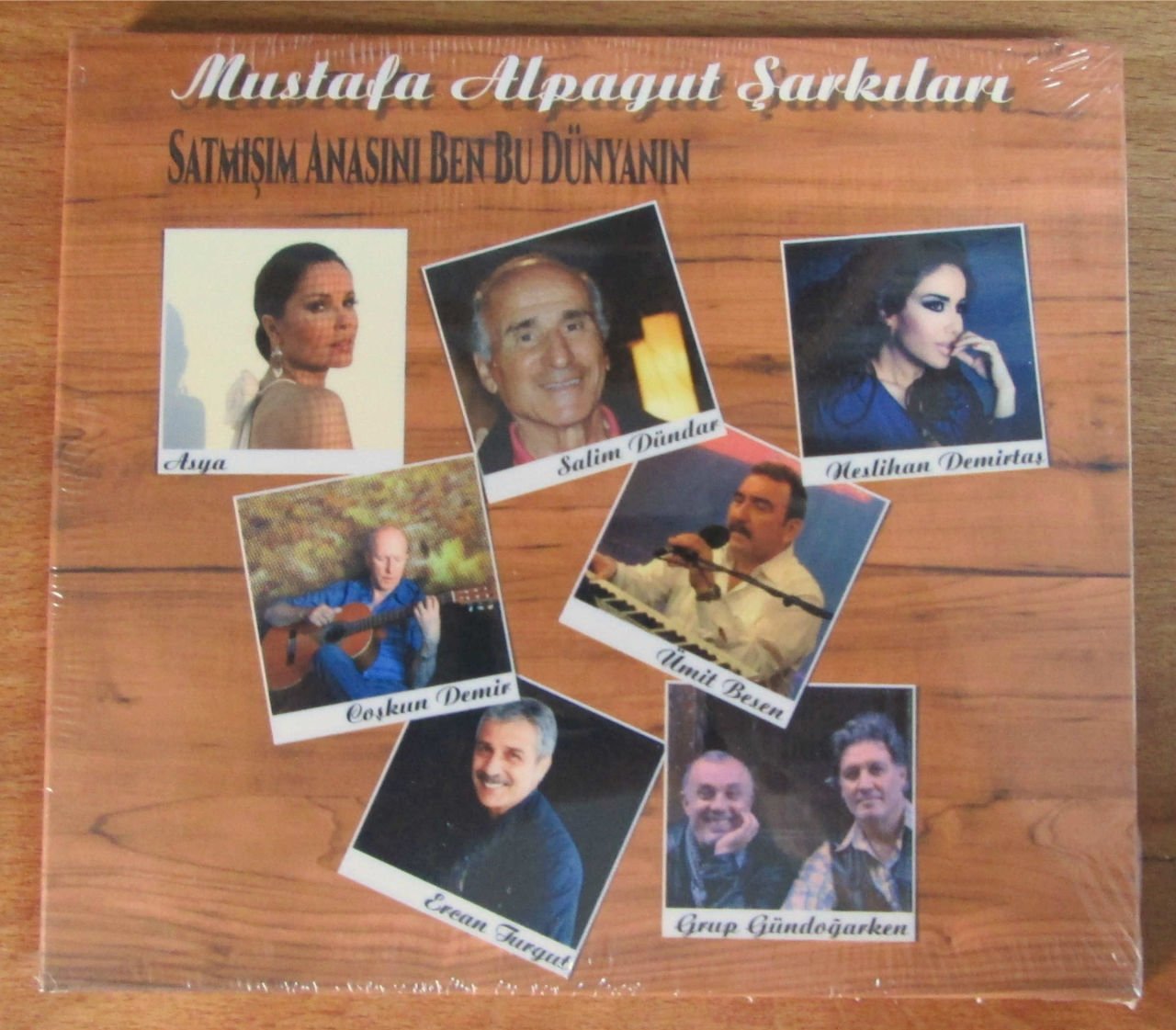 MUSTAFA ALPAGUT ŞARKILARI / SATMIŞIM ANASINI BEN BU DÜNYANIN / ASYA, SALİM DÜNDAR, NESLİHAN, ÜMİT BESEN, ÇOŞKUN DEMİR, GRUP GÜNDOĞARKEN CD SIFIR