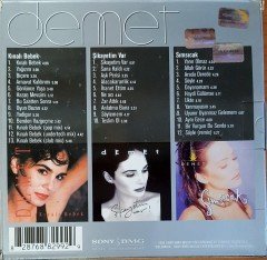 DEMET SAĞIROĞLU - ORJİNAL KOLLEKSİYON SERİSİ / KINALI BEBEK, ŞİKAYETİM VAR, SIMSICAK 3CD 2.EL