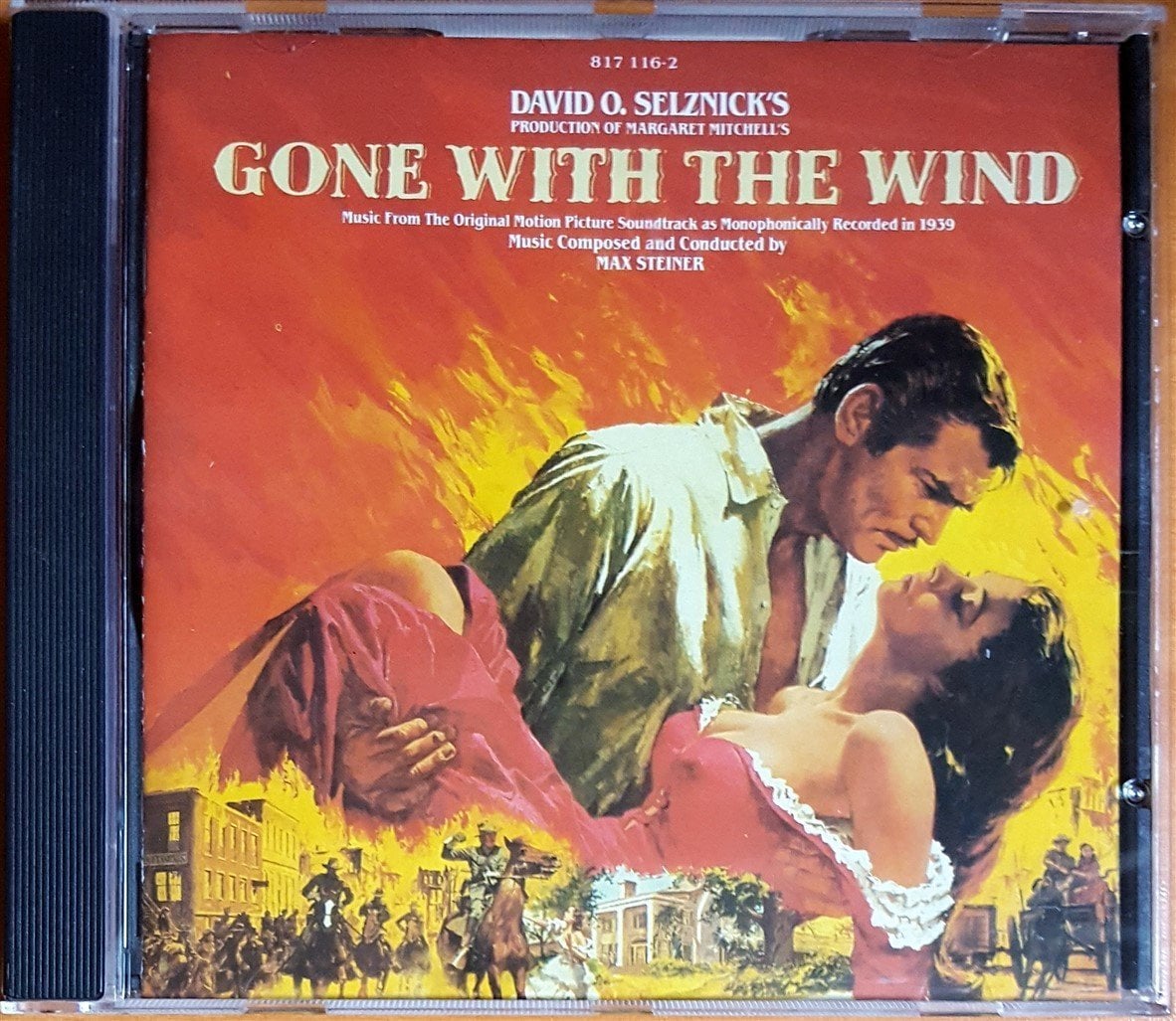 GONE WITH THE WIND SOUNDTRACK / MAX STEINER (1983) POLYDOR CD 2.EL