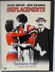THE REPLACEMENTS - KEANU REEVES - GENE HACKMAN - SNAPCASE DVD 2.EL