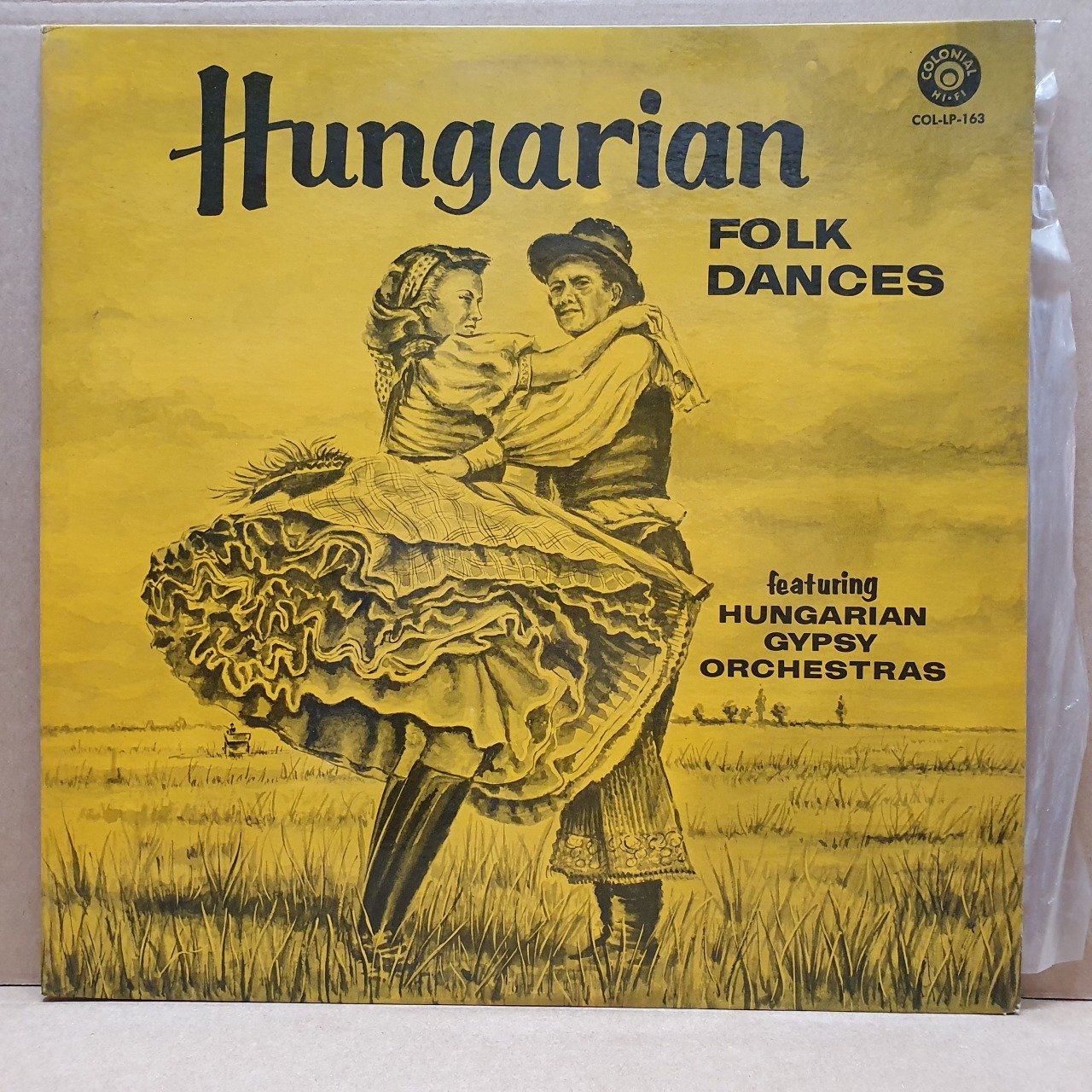 HUNGARIAN FOLK DANCES FEAT. HUNGARIAN GYPSY ORCHESTRAS - LP 2.EL PLAK