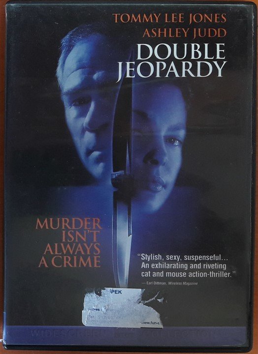 DOUBLE JEOPARDY - TOMMY LEE JONES - ASHLEY JUDD - DVD 2.EL 1. BÖLGE TR ALTYAZI YOKTUR