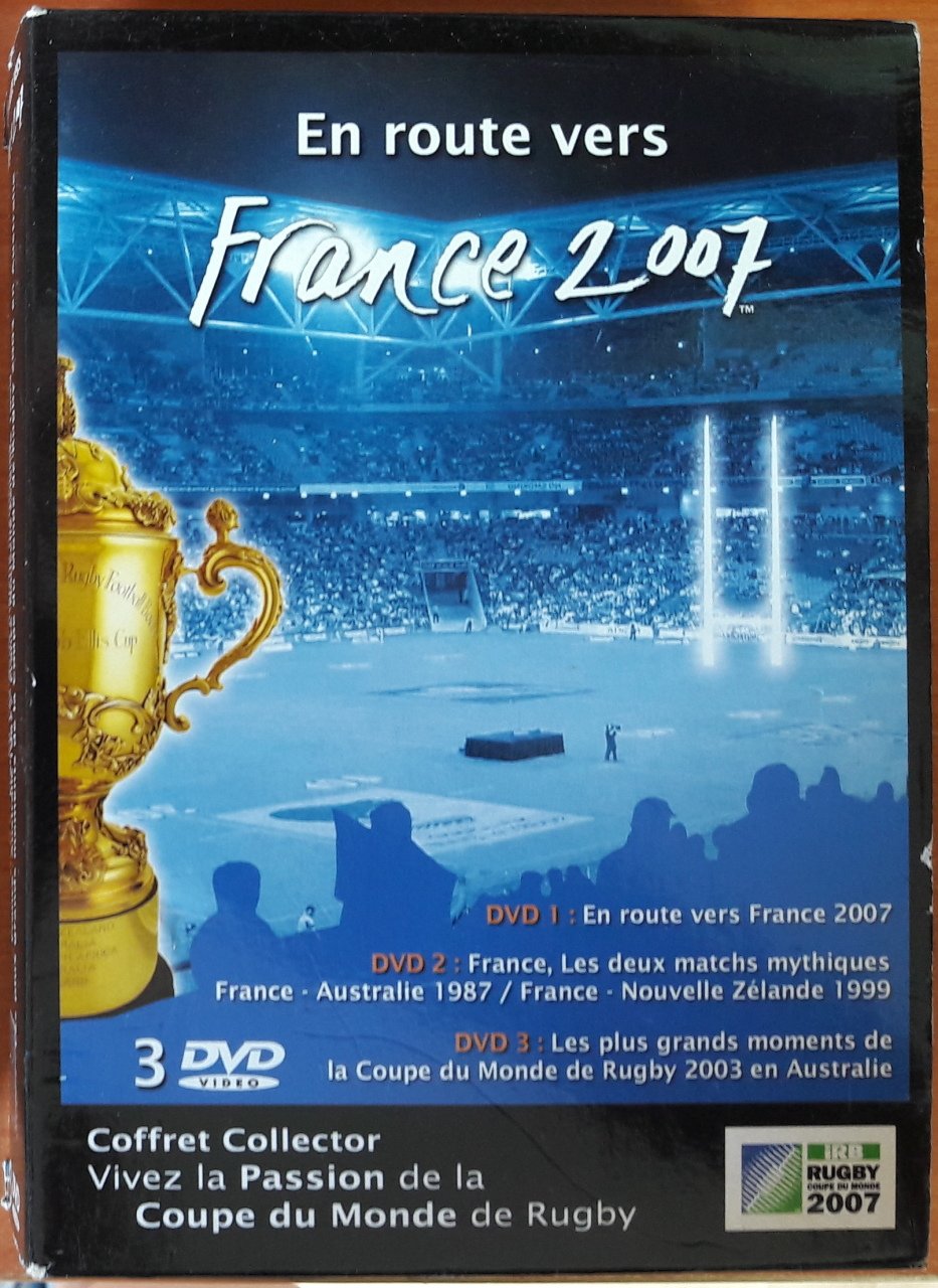 EN ROUTE VERS FRANCE 2007 - COUPE DU MONDE DE RUGBY - 3DVD 2.EL TR ALTYAZI YOKTUR