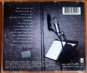 THE WALLFLOWERS - RED LETTER DAYS (2002) - CD 2.EL