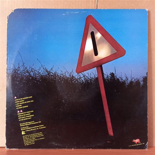 PLAYER – DANGER ZONE (1978) - LP 2.EL PLAK