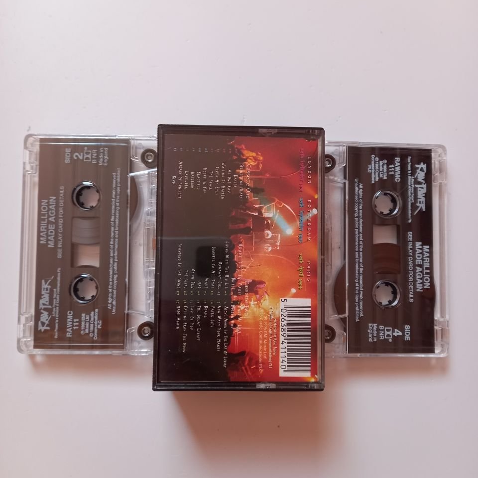 MARILLION - MADE AGAIN (1996) - 2 KASET 2.EL