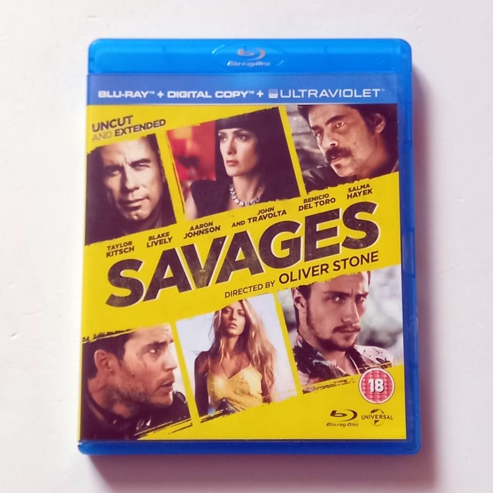 SAVAGES - TAYLOR KITSCH,BLAKE LIVELY, AARON JOHNSON - YÖN.: OLIVER STONE - BLU-RAY 2.EL BÖLGE B TÜRKÇE ALTYAZI YOKTUR