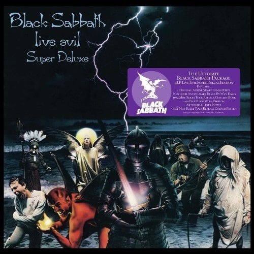 BLACK SABBATH - LIVE EVIL (1989) - 4LP 2023 EDITION BOX SET SIFIR PLAK