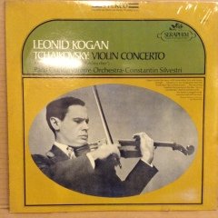 TCHAIKOVSKY VIOLIN CONCERTO LEONID KOGAN 1968 DÖNEM BASKI SIFIR 2PLAK