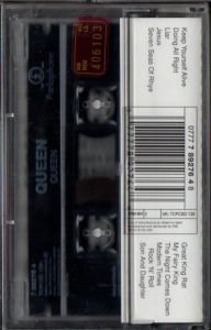 QUEEN - S.T. - KASET SIFIR - DIGITAL MASTER SERIES MADE IN HOLLAND