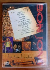 BON JOVI - LIVE FROM LONDON - DVD 2.EL