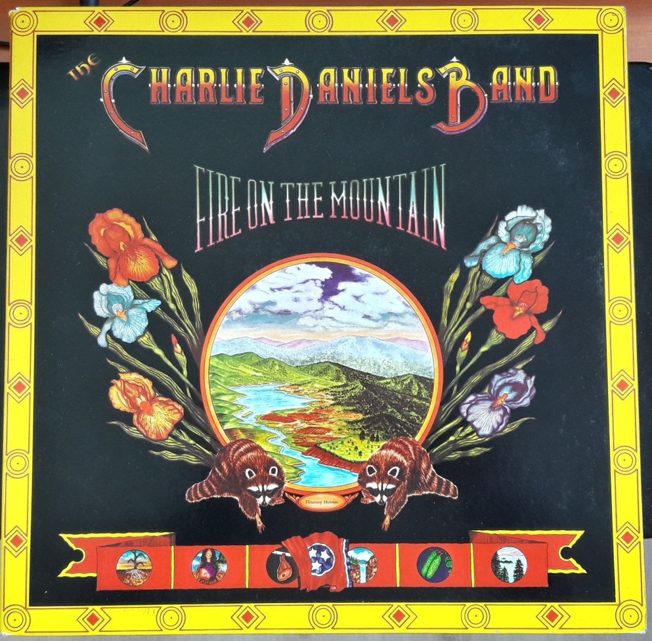 CHARLIE DANIELS BAND - FIRE ON THE MOUNTAIN (1974) - 2.EL PLAK