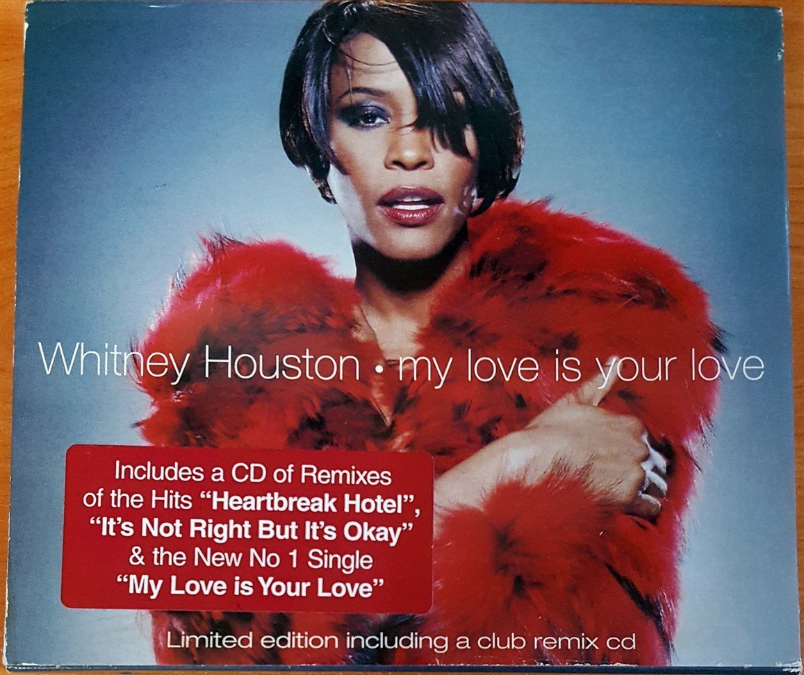 WHITNEY HOUSTON - MY LOVE IS YOUR LOVE (1998) LIMITED EDITION INC. CLUB REMIXES 2CD 2.EL