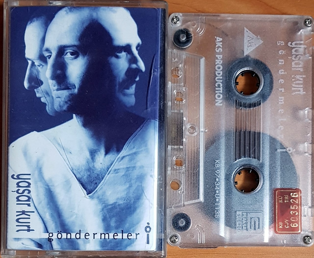 YAŞAR KURT - GÖNDERMELER (1997) AKS PRODUCTION KASET 2.EL