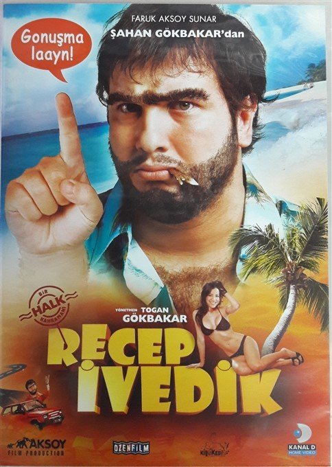 RECEP İVEDİK - ŞAHAN GÖKBAKAR - FATMA TOPTAŞ - TOGAN GÖKBAKAR - DVD 2.EL