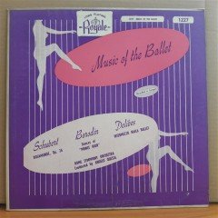 MUSIC OF THE BALLET: SCHUBERT, BORODIN, DELIBES - ROME SYMPHONY ORCHESTRA, ANGELO QUESTA (1952) - LP 2.EL PLAK