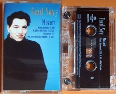 FAZIL SAY - MOZART PIANO SONATAS & VARIATIONS (1997) - KASET MADE IN FRANCE 2.EL