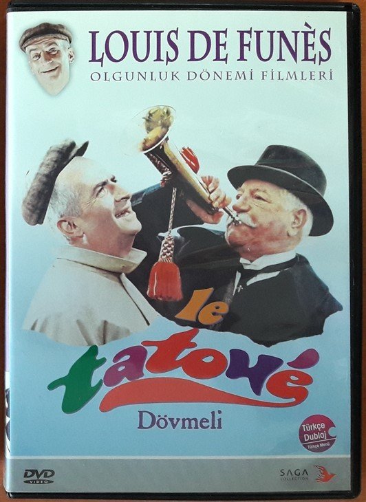 DÖVMELİ - TATOUÉ - LOUIS DE FUNÈS - DVD 2.EL