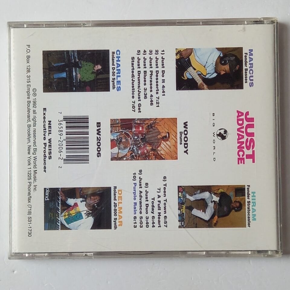 KENWOOD DENNARD – JUST ADVANCE (1992) - CD 2.EL