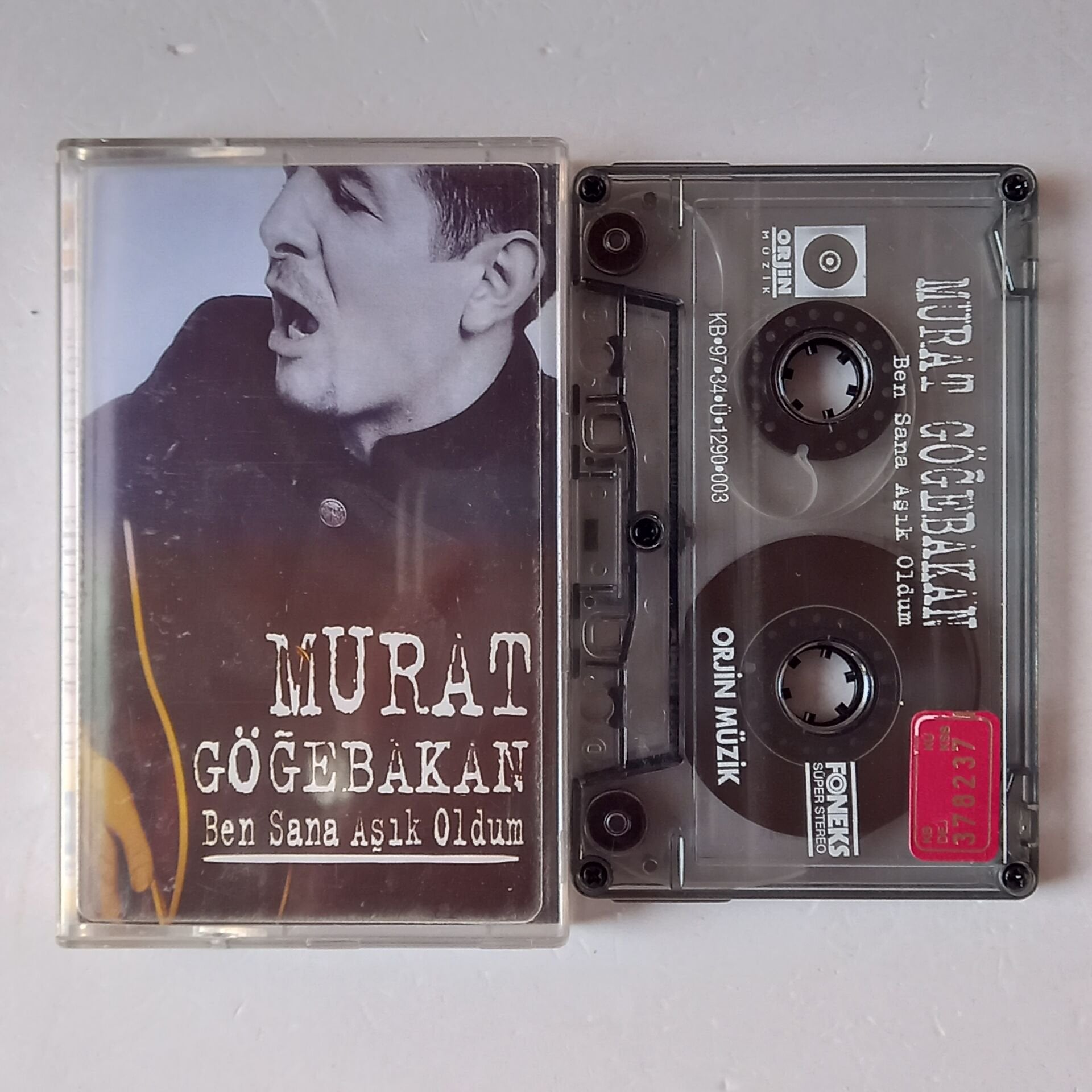 MURAT GÖĞEBAKAN - BEN SANA AŞIK OLDUM (1997) - KASET 2.EL