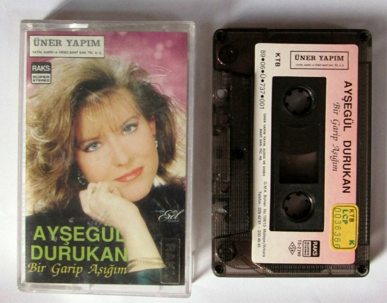 AYŞEGÜL DURUKAN - BİR GARİP AŞIĞIM 2.EL KASET