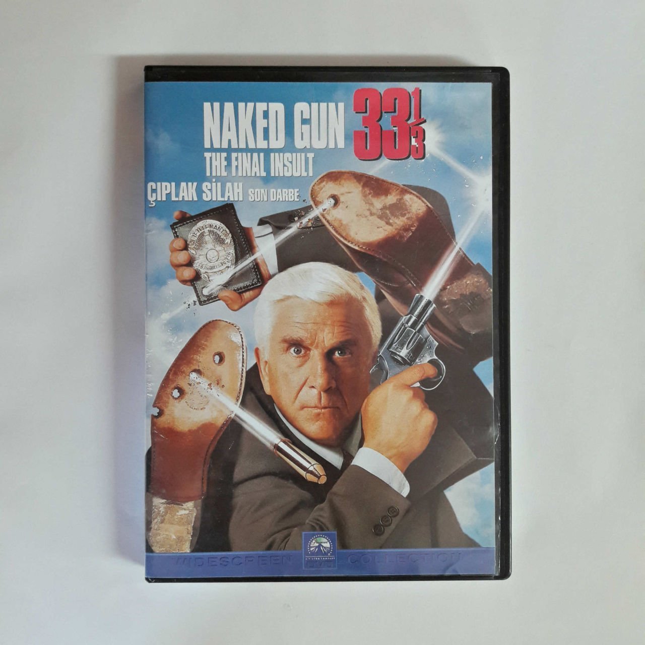 THE NAKED GUN 33 1/3 THE FINAL INSULT - ÇIPLAK SİLAH SON DARBE - LESLIE NIELSEN - DVD 2.EL