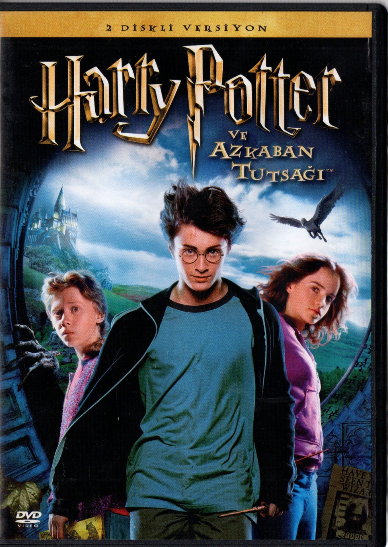 HARRY POTTER AND THE PRISONER OF AZKABAN - AZKABAN TUTSAĞI - 2 DVD 2.EL