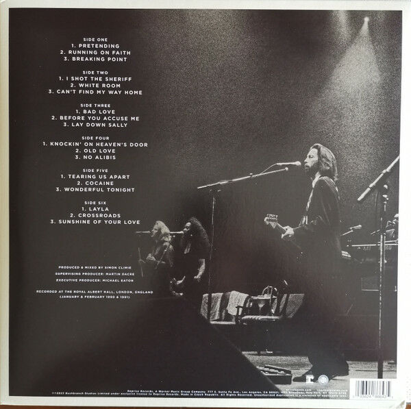 ERIC CLAPTON - 24 NIGHTS (1991) / ROCK - 3LP 180GR 2023 EDITION SIFIR PLAK