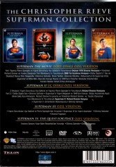 SUPERMAN BOXSET THE CHRISTOPHER REEVE SUPERMAN COLLECTION - KUTU DVD 2.EL