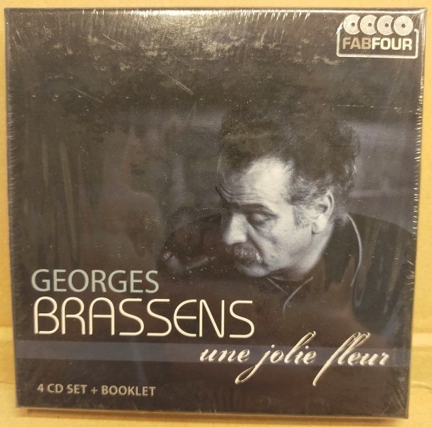 GEORGES BRASSENS – UNE JOLIE FLEUR (2010) 4 x CD BOX SET SIFIR