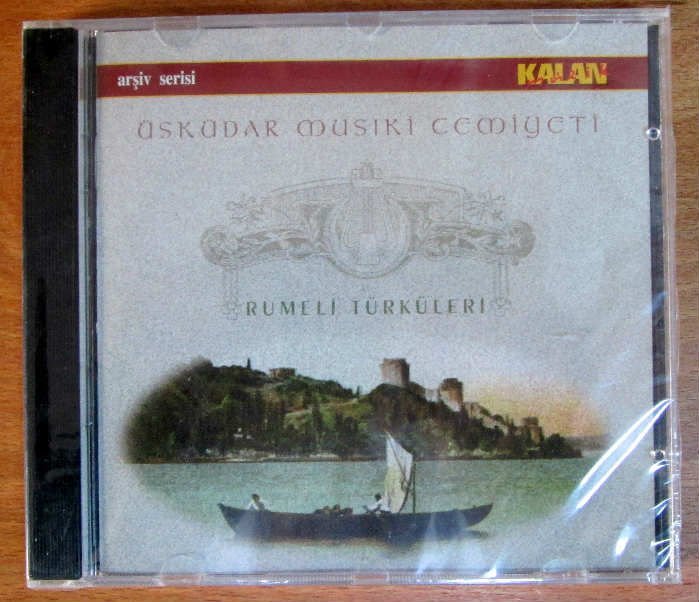 ÜSKÜDAR MUSIKİ CEM. RUMELİ TÜRKÜLERİ CD 2.EL