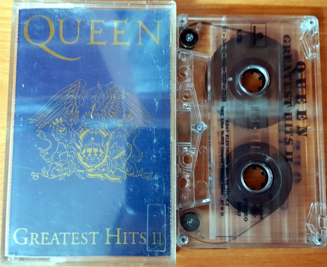 QUEEN - GREATEST HITS II (1991) KENT CASSETTE MADE IN TURKEY ''USED''