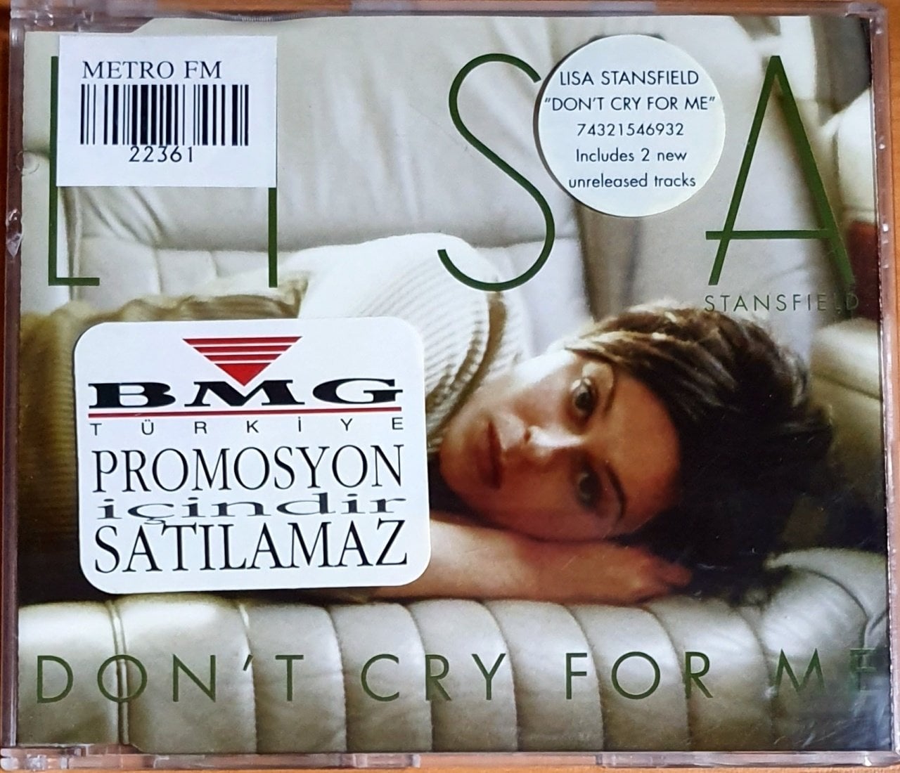 LISA STANSFIELD - DON'T CRY FOR ME (1997) - CD SINGLE 2.EL
