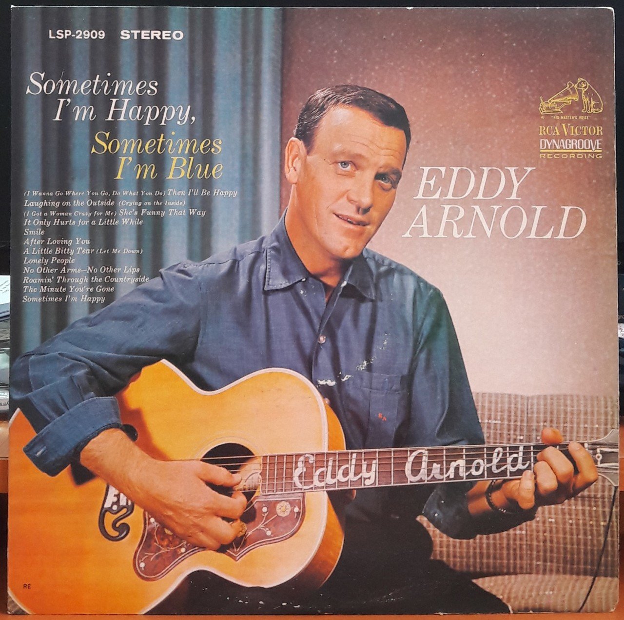 EDDY ARNOLD - SOMETIMES I'M HAPPY SOMETIMES I'M BLUE - PLAK 2.EL