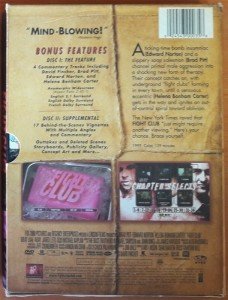 FIGHT CLUB - BRAD PITT - EDWARD NORTON - DAVID FINCHER - 2DVD 2.EL 1. BÖLGE TR ALTYAZI YOKTUR