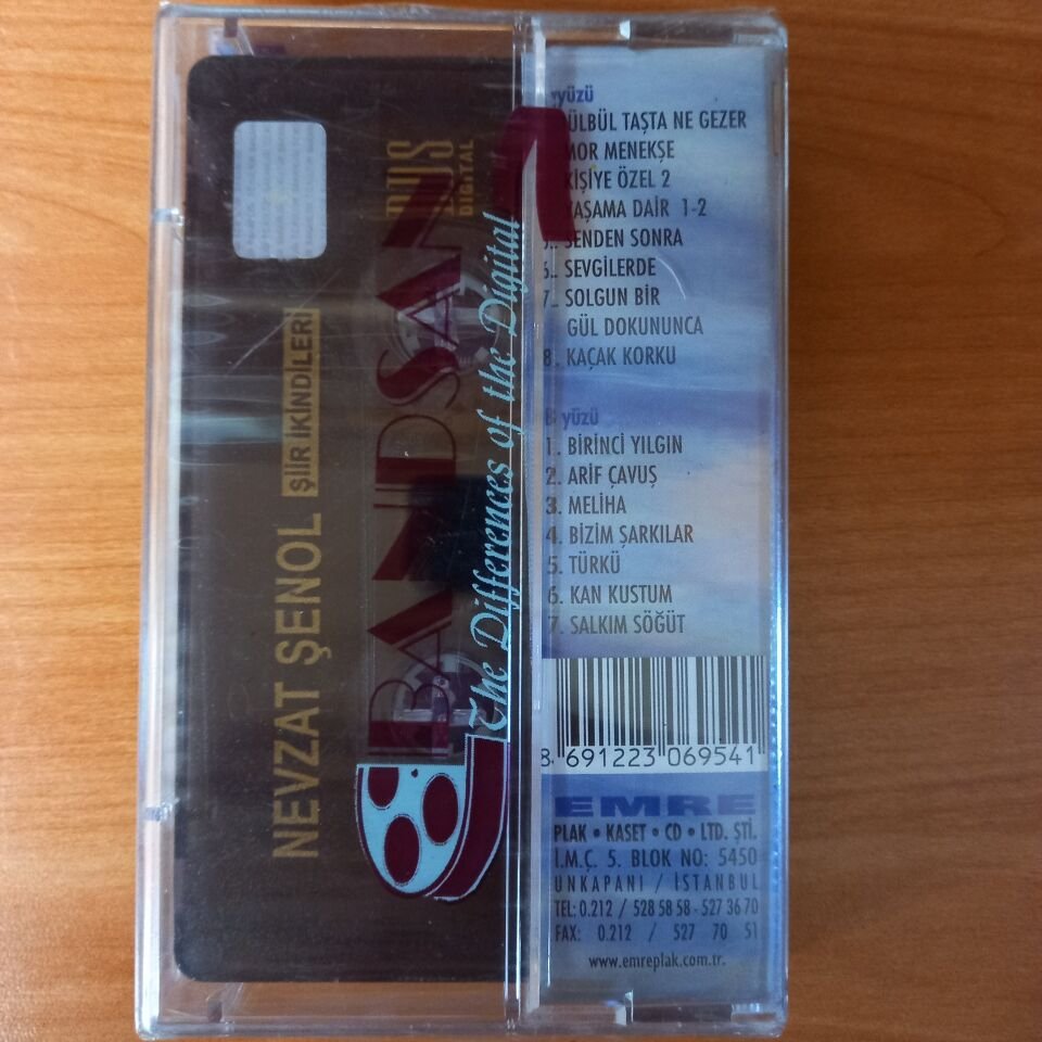 NEVZAT ŞENOL - ŞİİR İKİNDİLERİ - KASET SIFIR