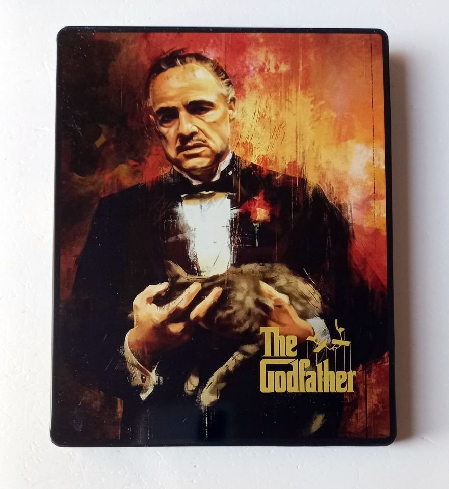 THE GODFATHER PART - MARLON BRANDO, AL PACINO, JAMES CAAN  - YÖN.: FRANCIS FORD COPPOLA - BLU-RAY 4K STEELBOOK METAL KUTU 2.EL TÜRKÇE ALTYAZI YOKTUR