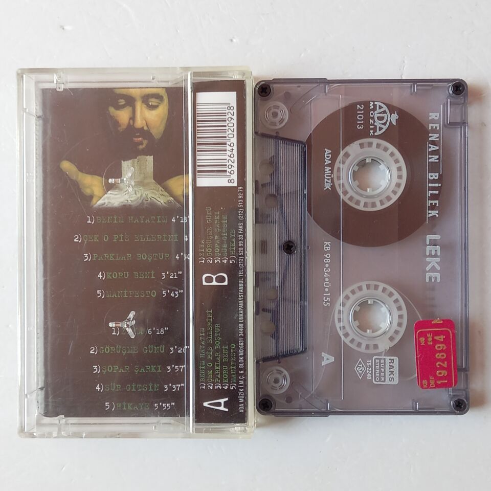 RENAN BİLEK - LEKE (1998) - KASET 2.EL